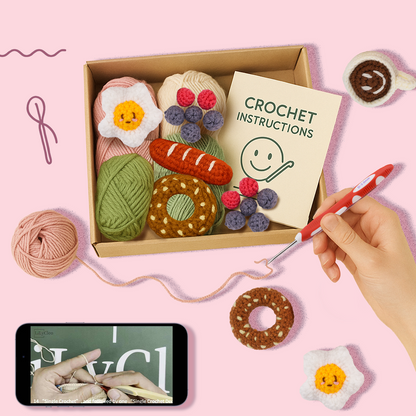 Bagel Party Crochet Kits