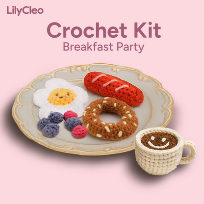 Bagel Party Crochet Kits
