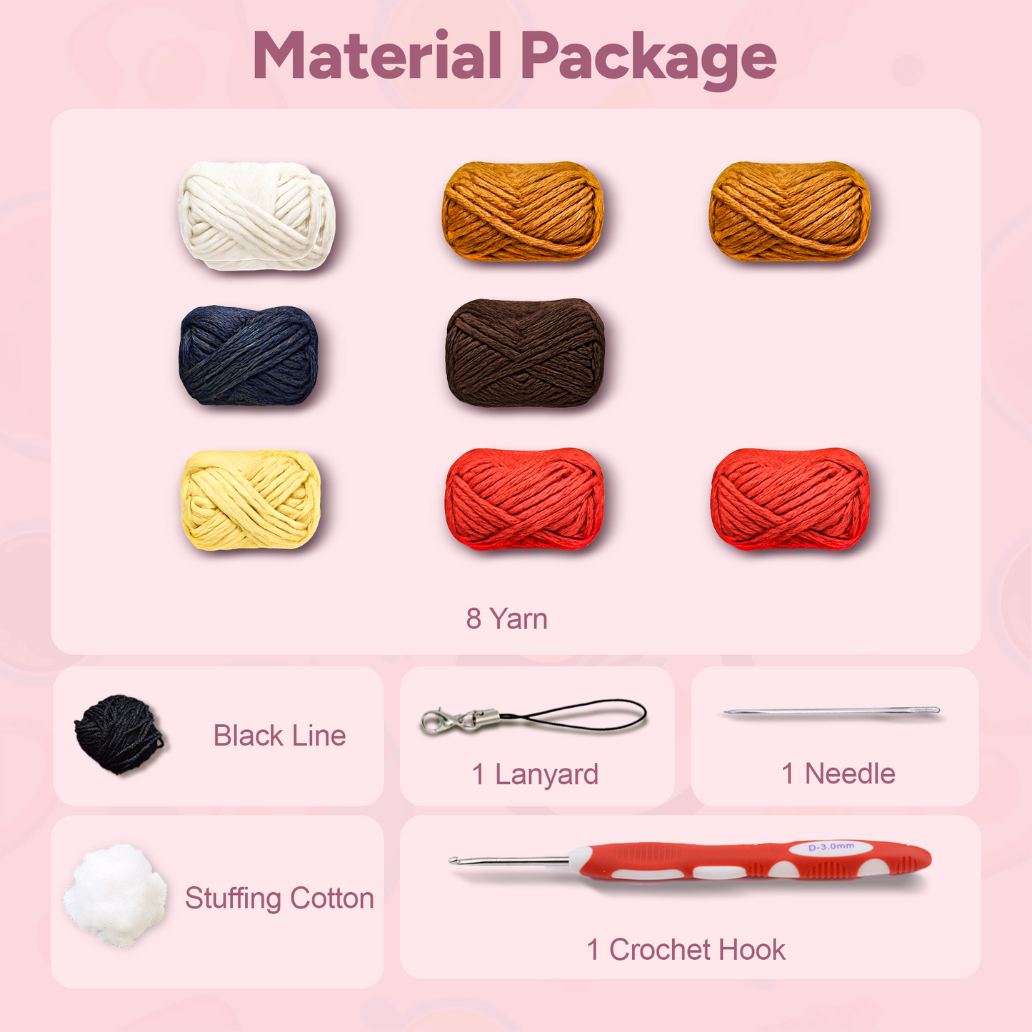 Bagel Party Crochet Kits