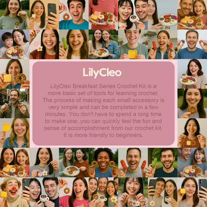 Bagel Party Crochet Kits