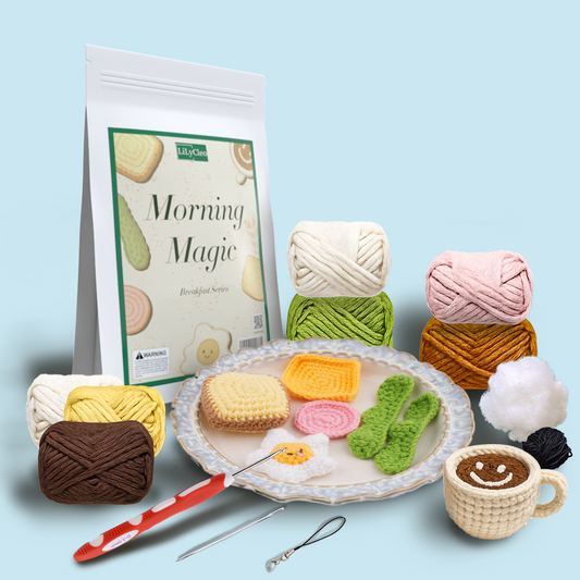 Cheese Party Crochet Kits