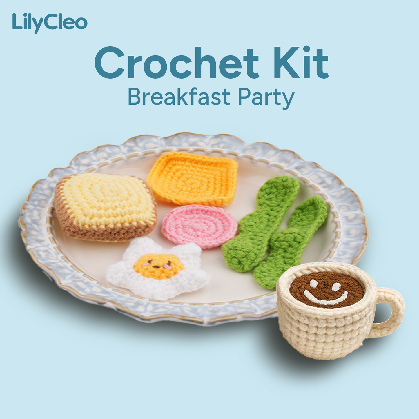 Cheese Party Crochet Kits