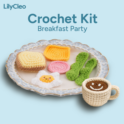 Cheese Party Crochet Kits