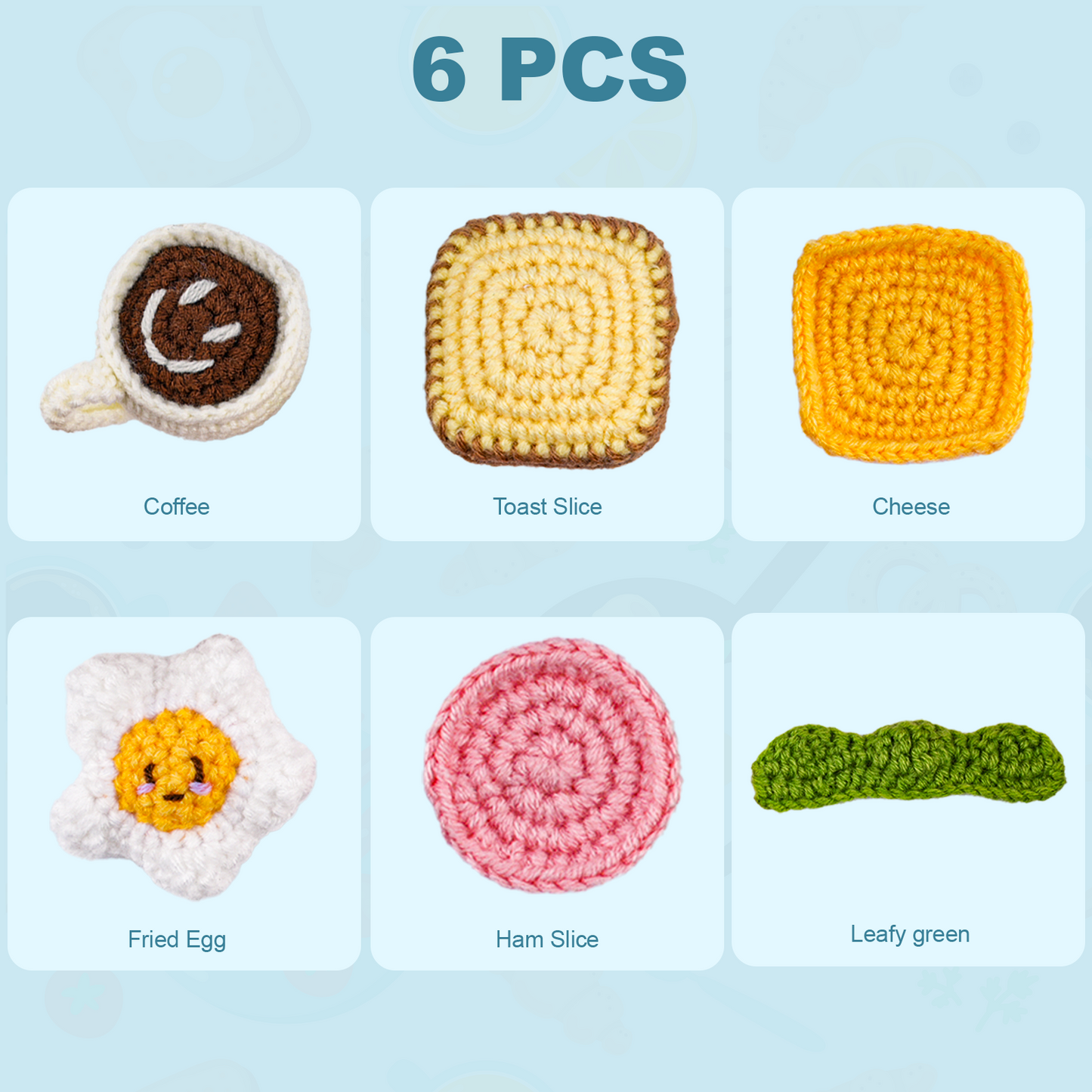Cheese Party Crochet Kits