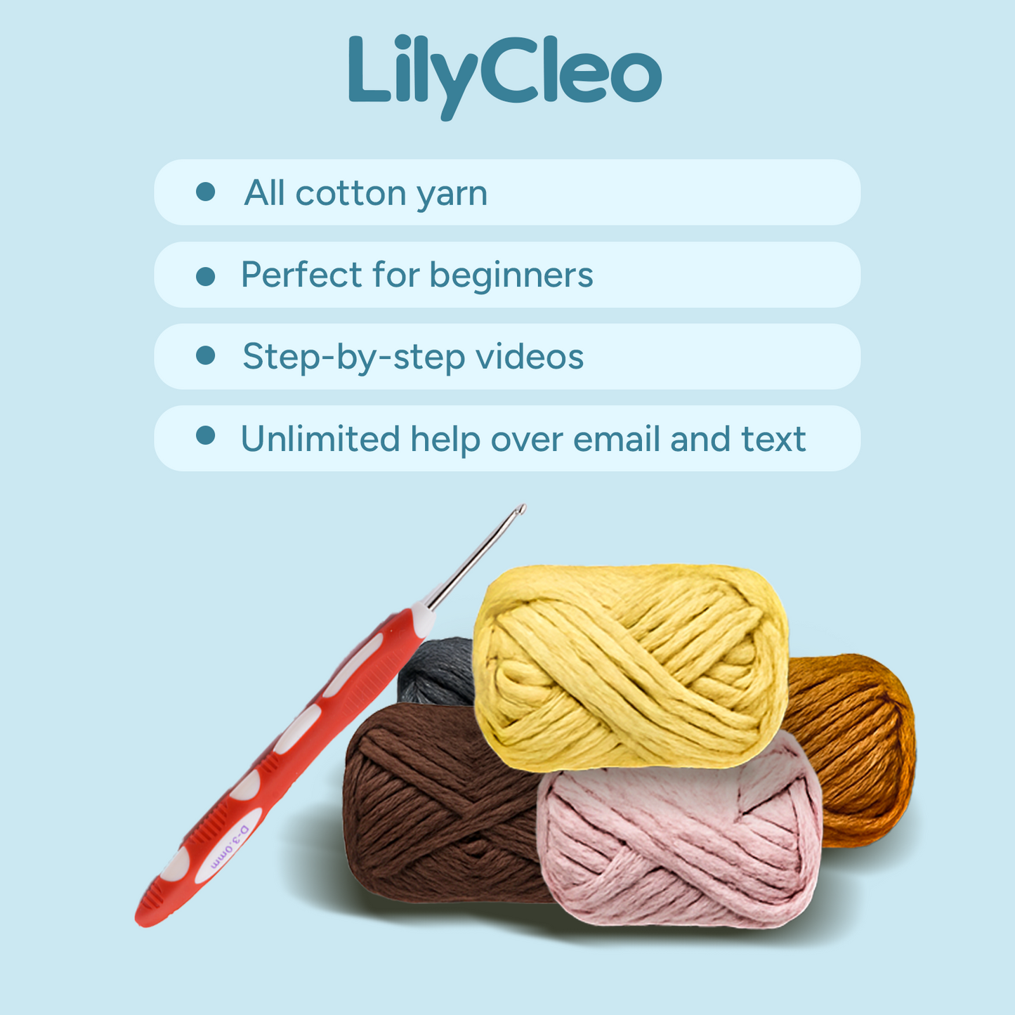 Cheese Party Crochet Kits