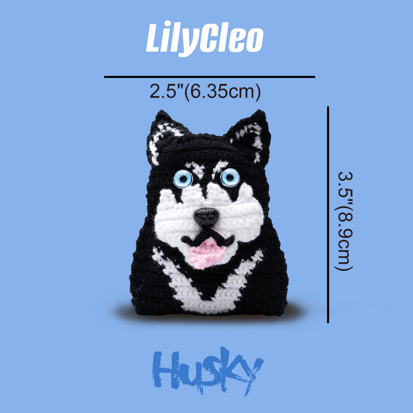 Husky Crochet Pattern & Video
