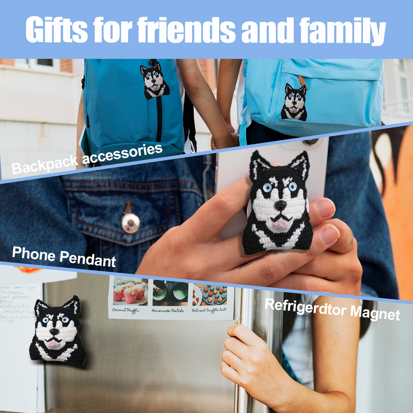 Husky Crochet Pattern & Video