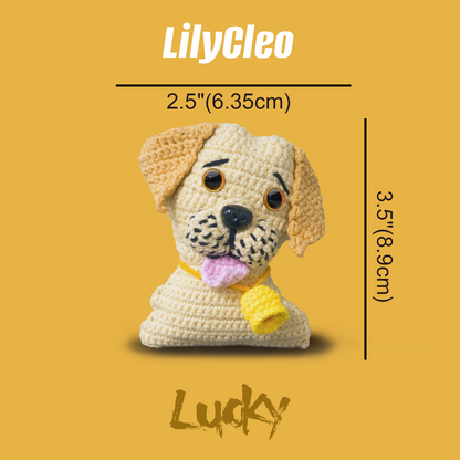 Labrador Crochet Pattern & Video