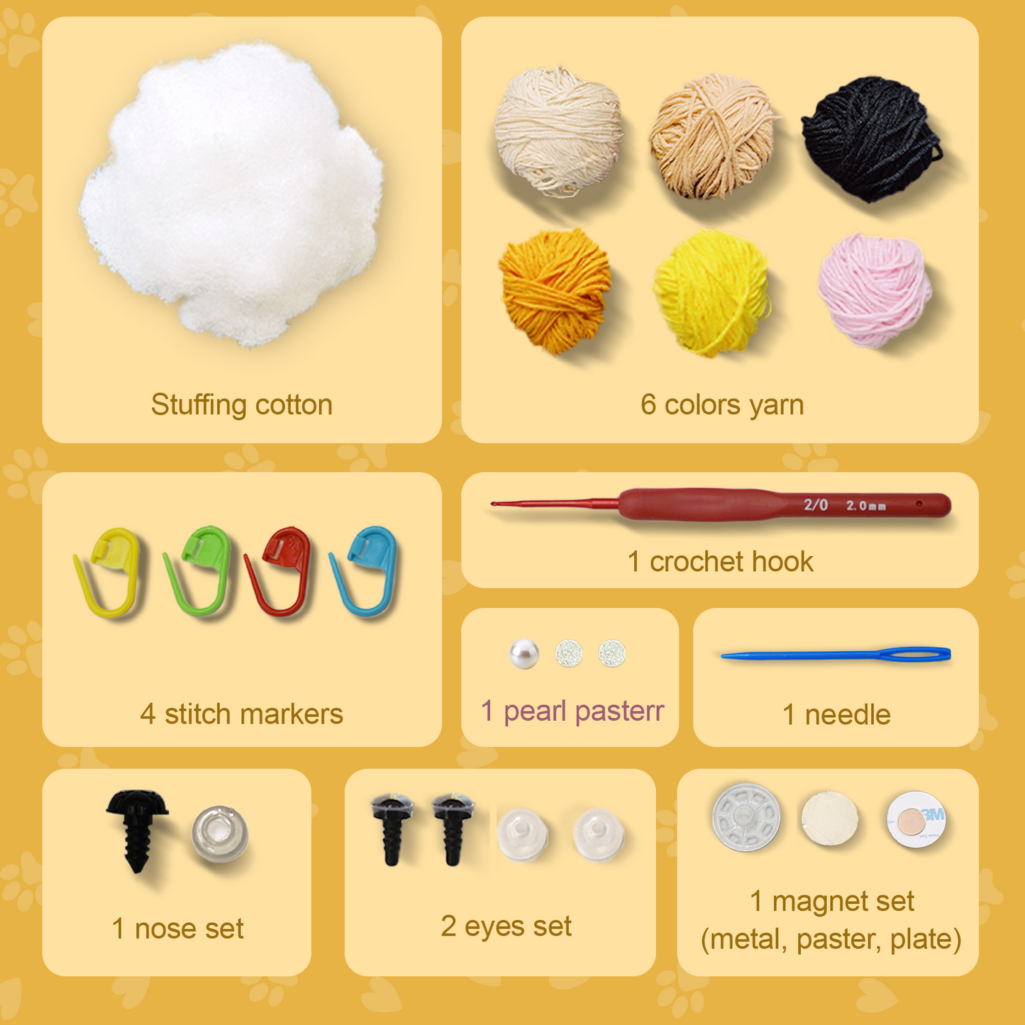 Labrador Crochet Kit