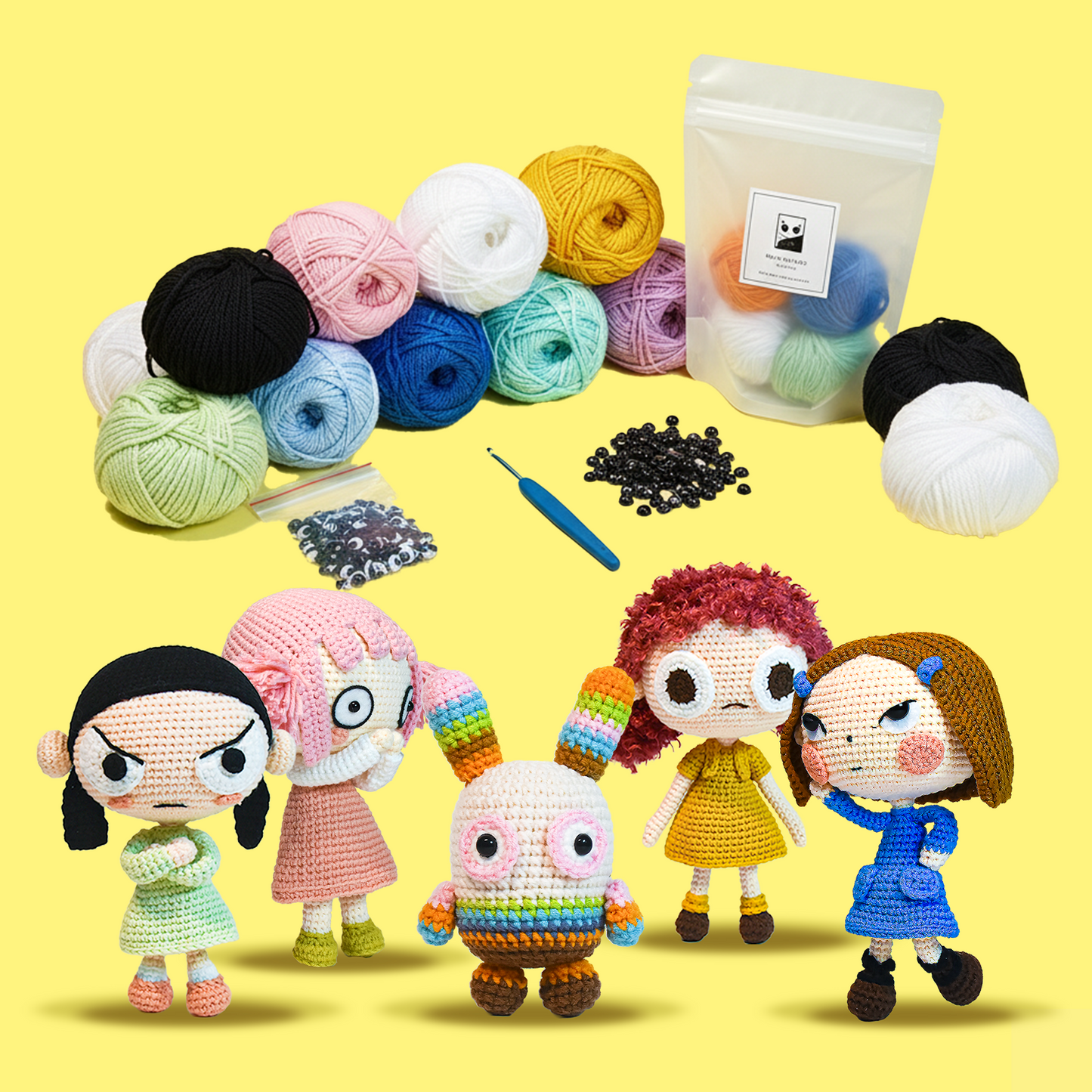 Yarnlings (Beginner Kit & Doll)