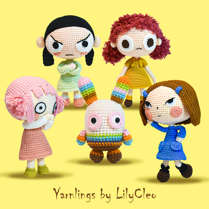 Yarnlings 5 in 1 (Pattern & Video)